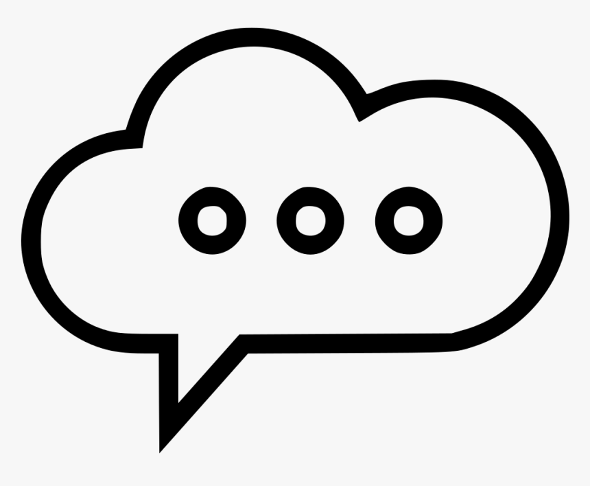 Cloud Chat Messenger Social - Chat Cloud, HD Png Download, Free Download