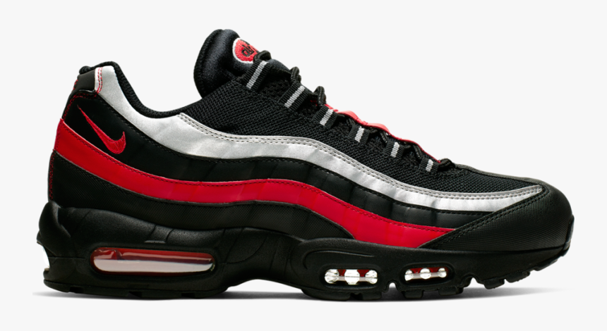 Nike Air Max 95 Red And Black, HD Png Download, Free Download