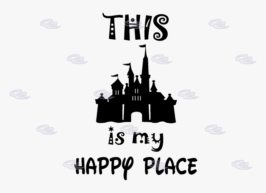 Transparent Disney Castle Silhouette Png - Poster, Png Download, Free Download