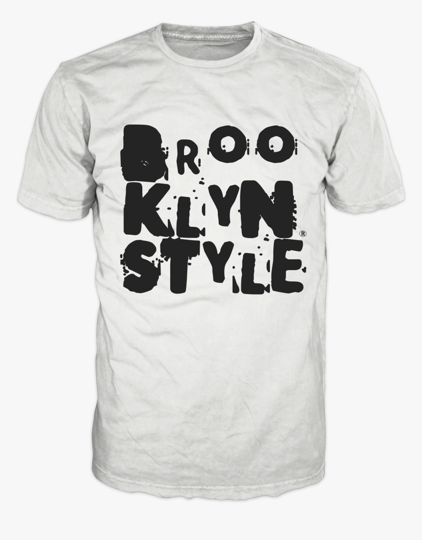 Brooklyn Style Unlimited Logo Black On White Tshirt - T Shirt, HD Png Download, Free Download