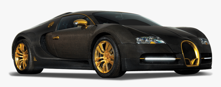 Bugatti Gold - Bugatti With No Background, HD Png Download, Free Download