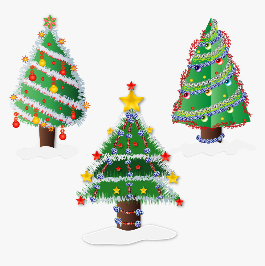 Fir,pine Family,christmas Decoration - Pohon Natal Vektor Png, Transparent Png, Free Download