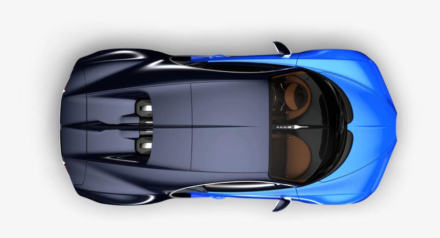 Bugatti Chiron Top View, HD Png Download, Free Download