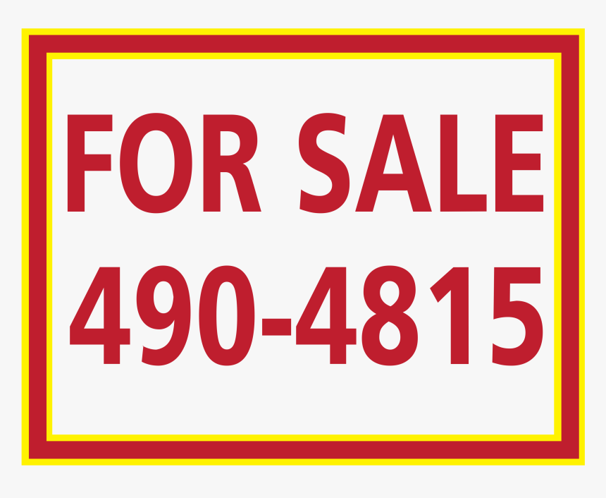 Custom For Sale Vehicle Sticker - Sign, HD Png Download, Free Download