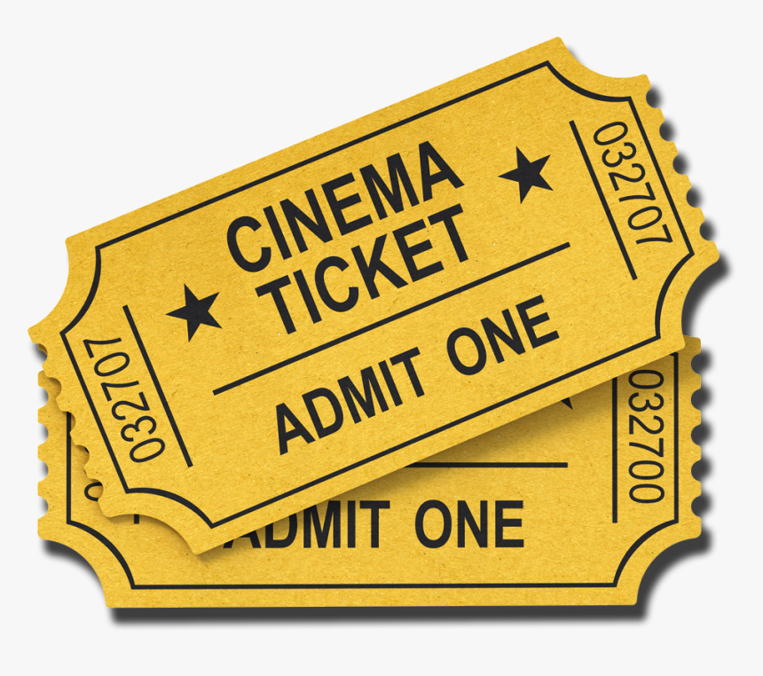 Cinema Tickets Clipart , Png Download - Cinema Ticket Usa, Transparent Png, Free Download