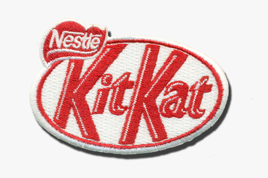Nestle Logo Nestle Kitkat Logo Embroiderednestle Klim - Kitkat Logo Transparent Background, HD Png Download, Free Download