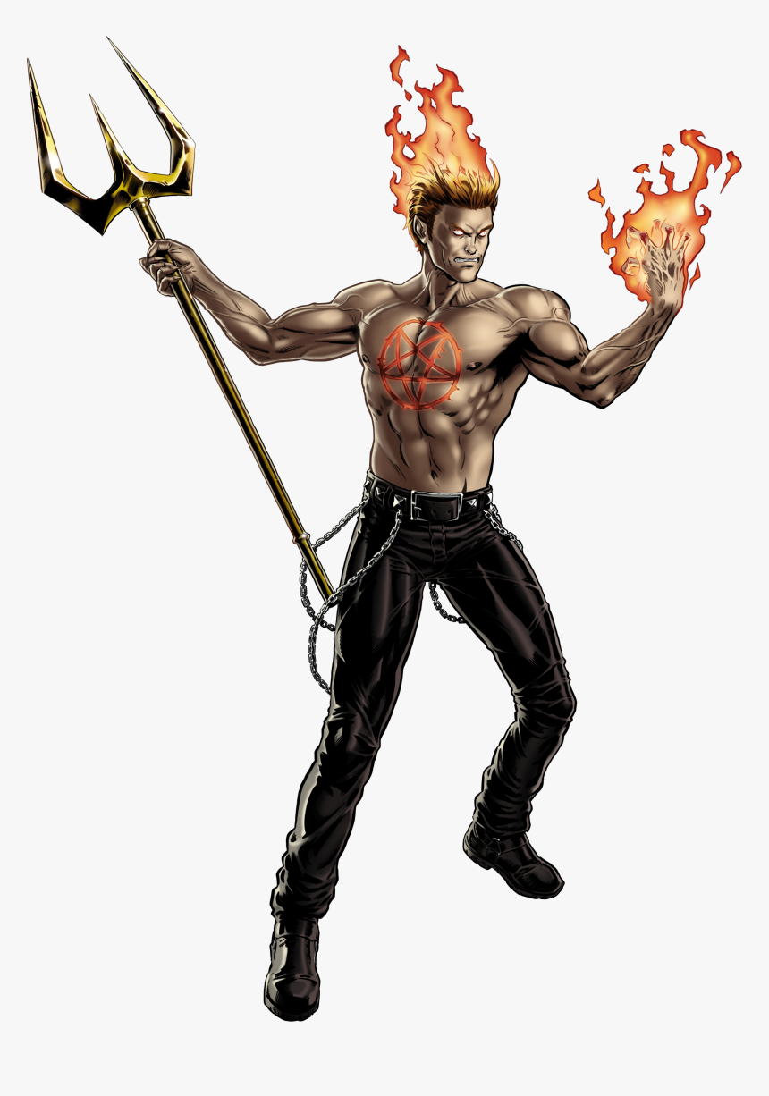 Marvel Database - Daimon Hellstrom Marvel, HD Png Download, Free Download