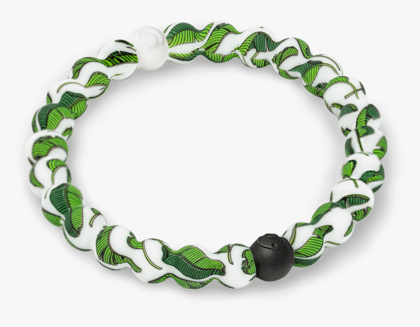 Side Angle Of Banana Leaf Patterned Silicone Beaded - Banana Leaf Lokai, HD Png Download, Free Download