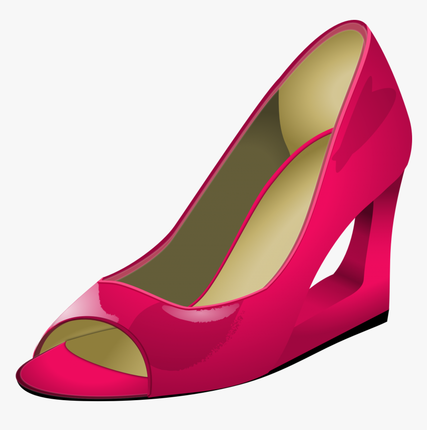 Pink High Heels Clipart - Big Pink High Heels, HD Png Download, Free Download