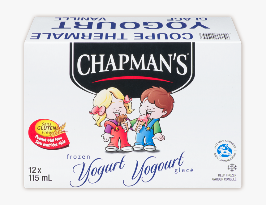 Chapman"s Vanilla Frozen Yogurt - Chapmans Canada Ice Cream, HD Png Download, Free Download
