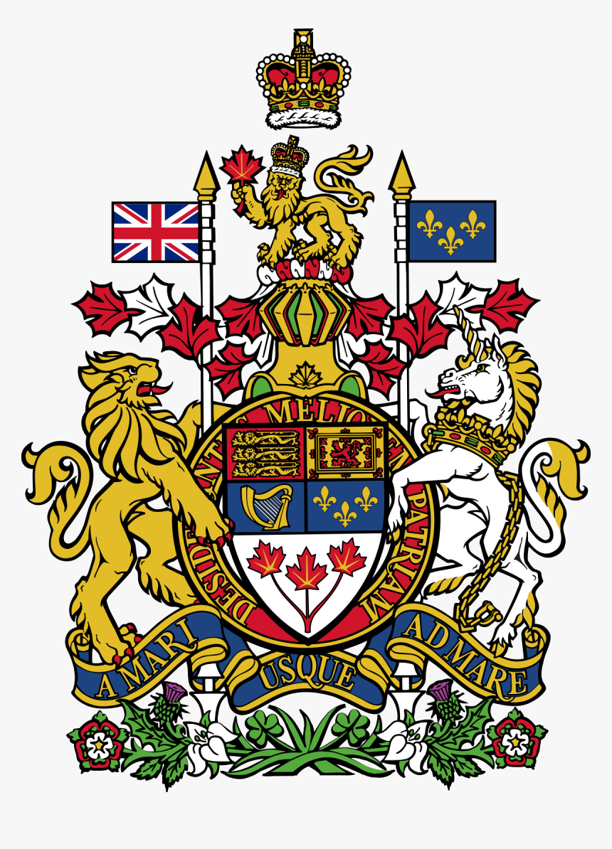 Canadian Coat Of Arms, HD Png Download, Free Download