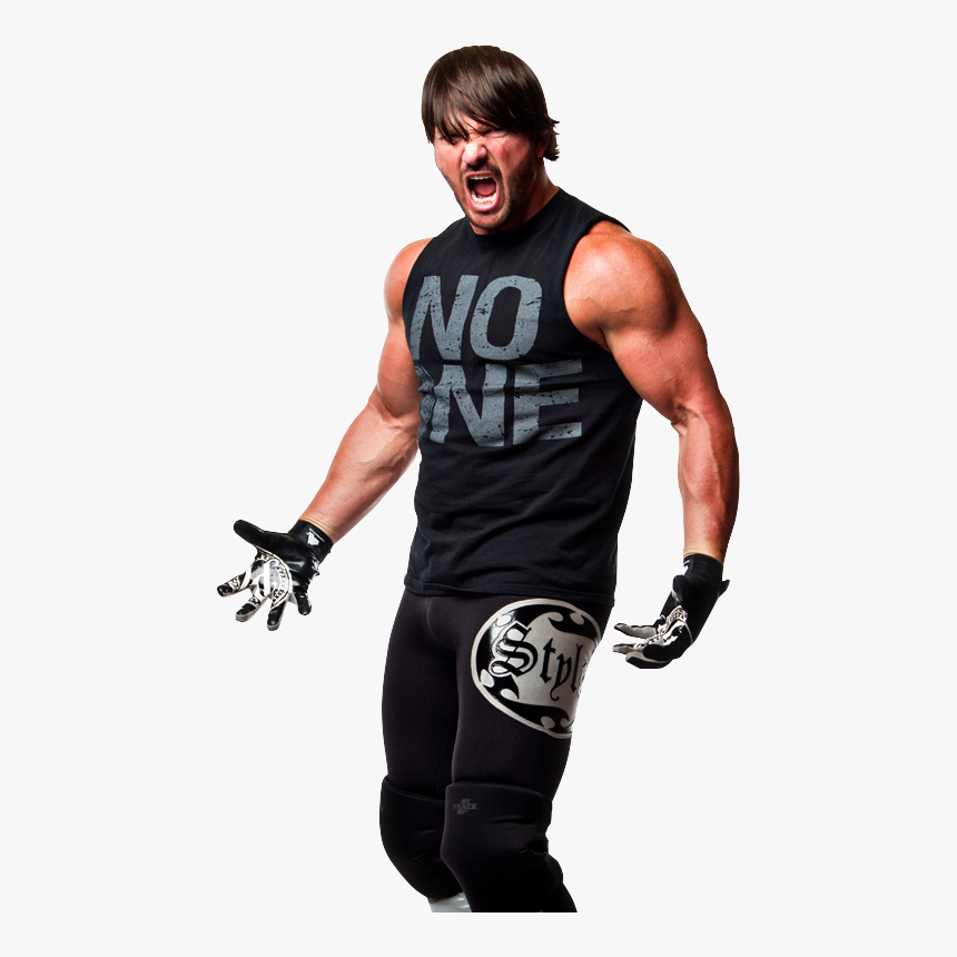 Aj Styles Transparent Png - Aj Styles Tna 2014, Png Download, Free Download