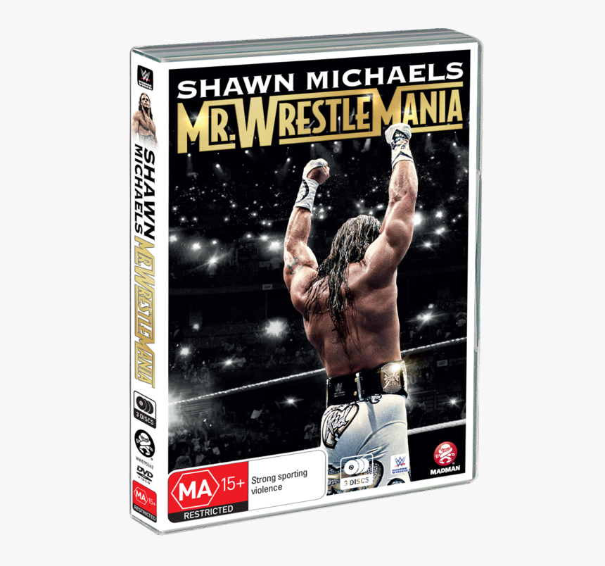 Wwe Shawn Michaels Mr Wrestlemania Dvd, HD Png Download, Free Download
