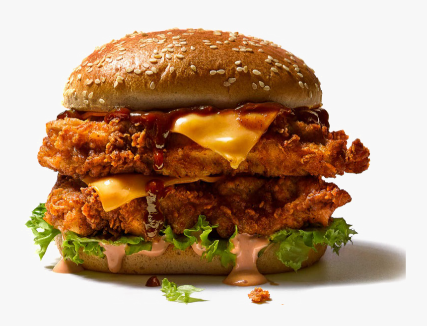 Kfc Original Recipe Hamburger Advertising Fast Food - Dirty Louisiana Burger Kfc, HD Png Download, Free Download