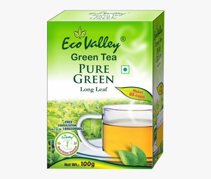 Eco Valley Natural Green Tea, HD Png Download, Free Download