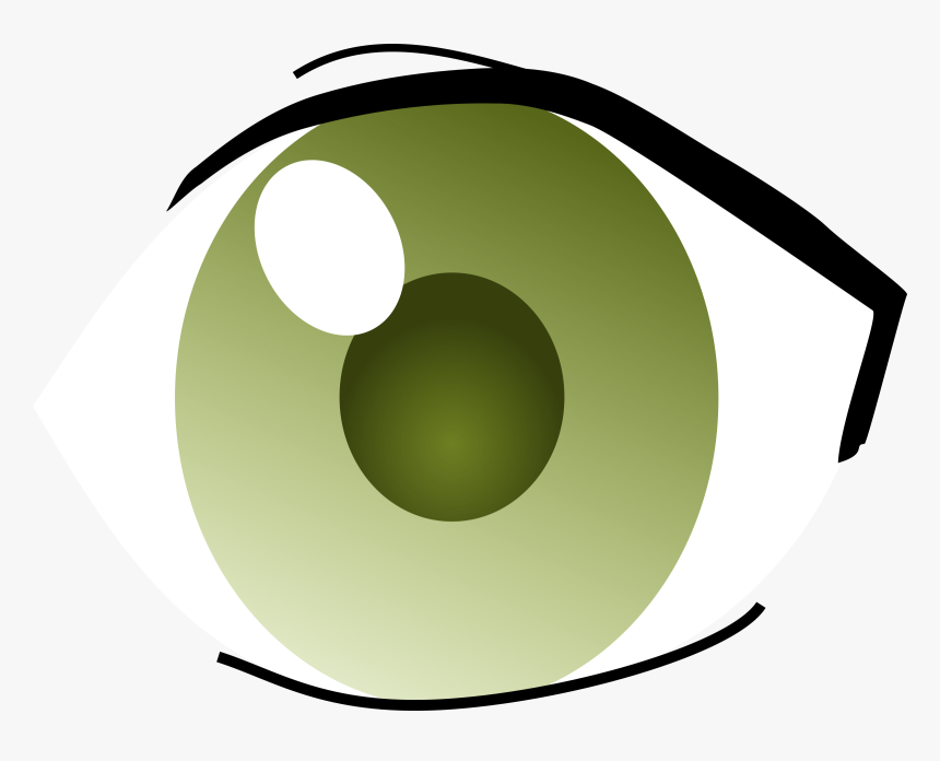 This Free Icons Png Design Of Manga Eye - Left Eye Image Transparent Background, Png Download, Free Download