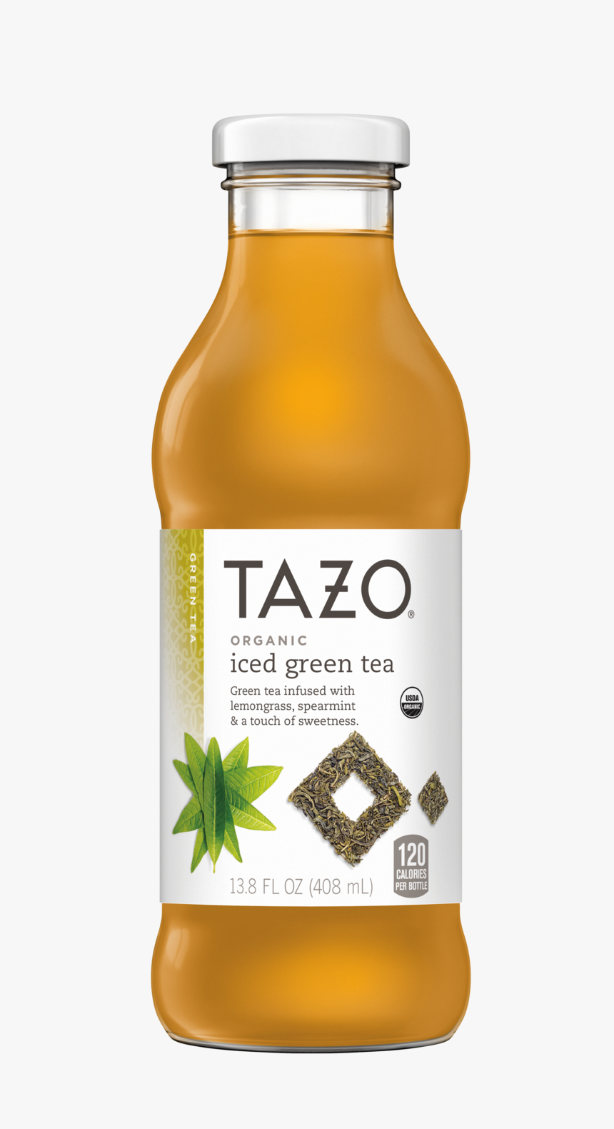 Transparent Green Tea Png - Tazo Iced Green Tea, Png Download, Free Download