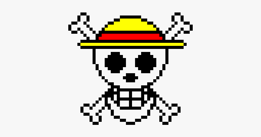 Dessin Pixel Tete De Mort, HD Png Download, Free Download