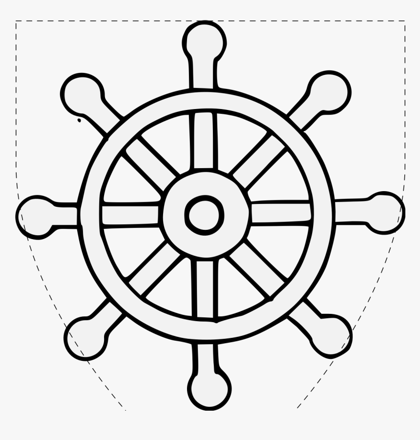 Ship Wheel Icon Png, Transparent Png, Free Download