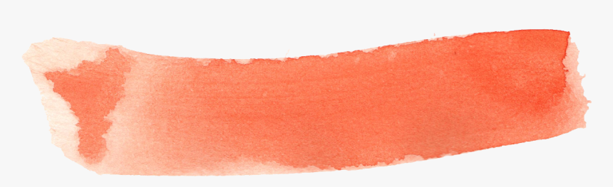 Brush Stroke Watercolor Background Png, Transparent - Peach Watercolor Brush Stroke Png, Png Download, Free Download