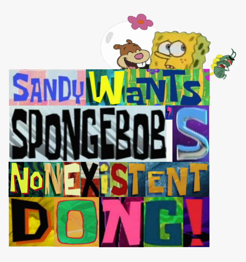 Spongebob Title Card Meme, HD Png Download, Free Download