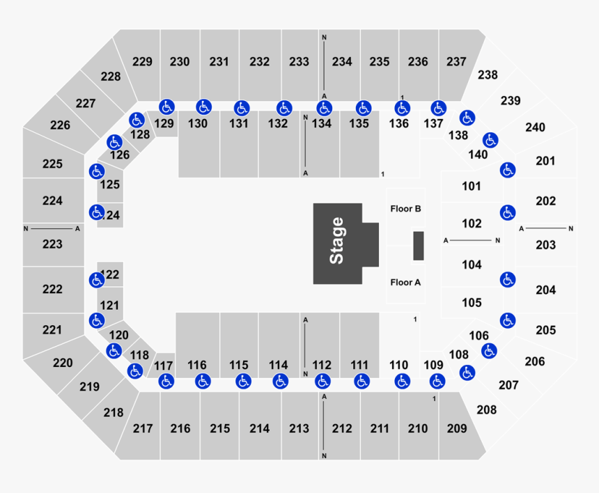 Raising Cane's River Center Seating, HD Png Download, Free Download