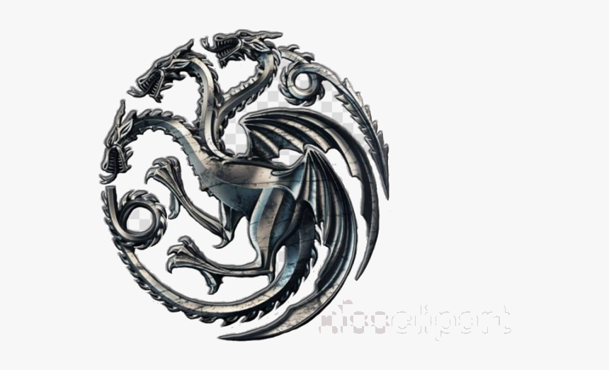 Game Of Thrones Targaryen Clipart Daenerys Transparent - Targaryen Game Of Thrones Logo Png, Png Download, Free Download