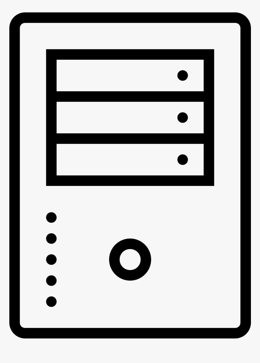 Transparent Server-icon - Server Icon Png, Png Download, Free Download
