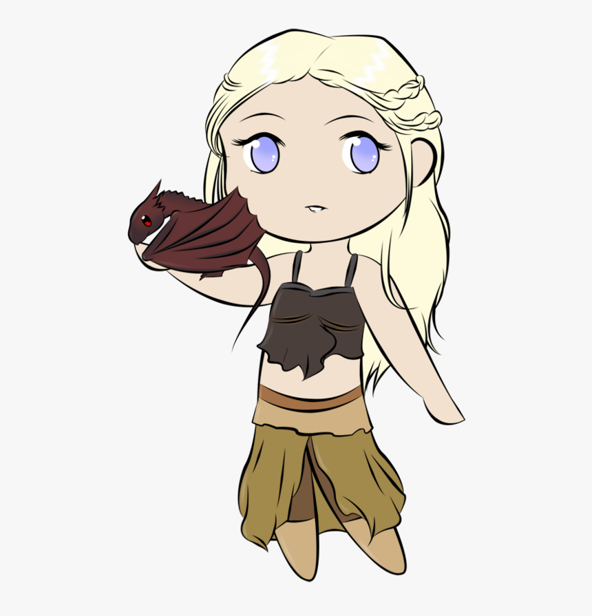 Transparent Daenerys Targaryen Png - Khaleesi Game Of Thrones Cartoon, Png Download, Free Download