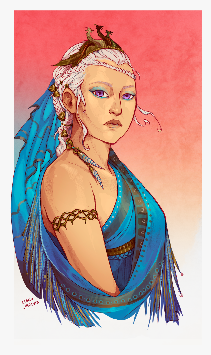 Transparent Game Of Thrones Dragon Png - Book Daenerys Targaryen Art, Png Download, Free Download