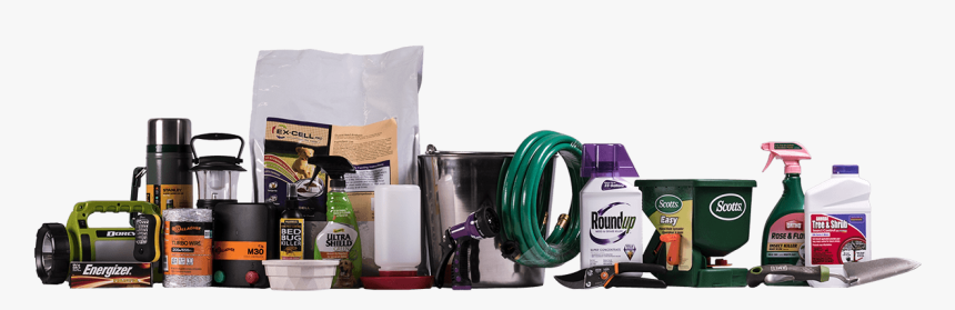 Weed Killer, Grass Feed, Hose, Flashlights, Pruners - Raw Milk, HD Png Download, Free Download
