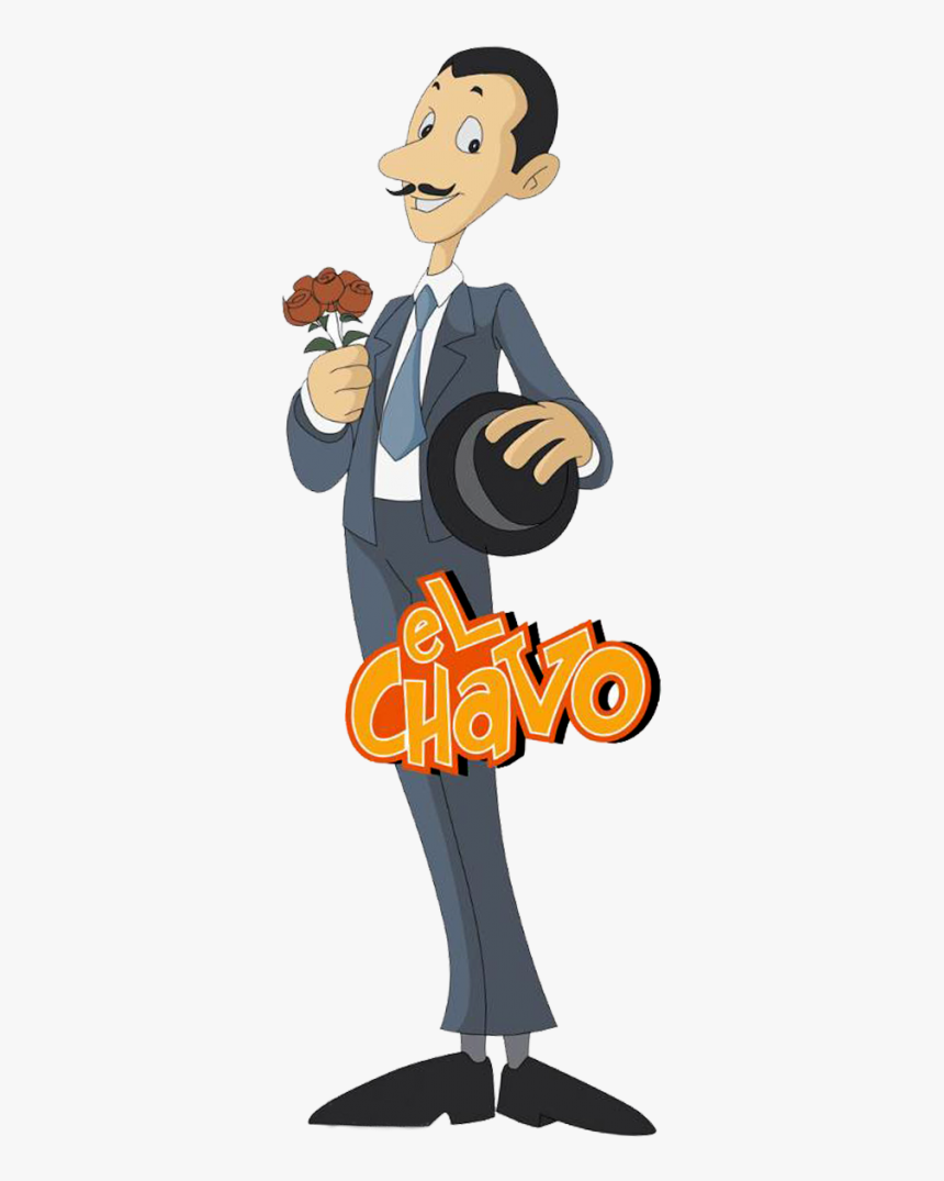 El Chavo Del Ocho Profesor Jirafales Cartoon, HD Png Download, Free Download