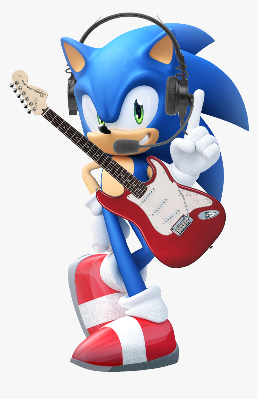 #sonic The #hedgehog #electric #guitar Https, HD Png Download, Free Download