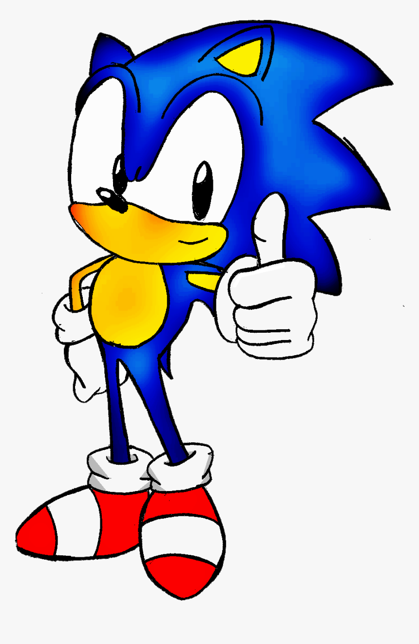 Sonic Clip Art - Sonic The Hedgehog Clip Art, HD Png Download, Free Download