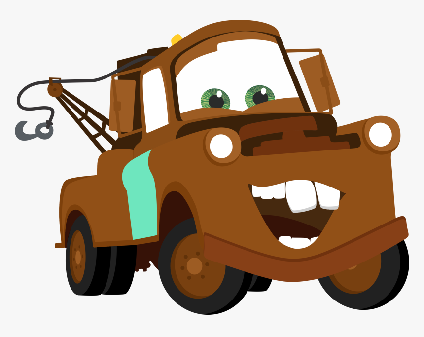 Transparent Cars Clipart - Tow Mater Clipart, HD Png Download, Free Download