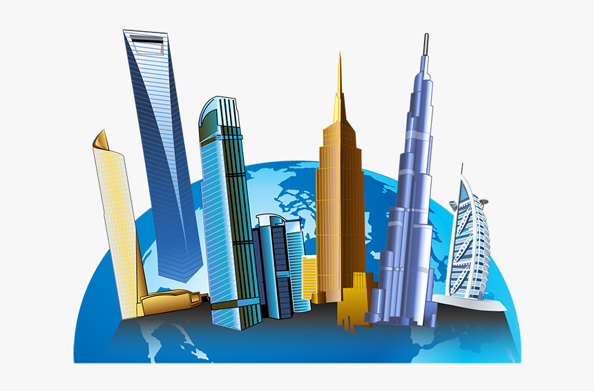 Tall Building Png Transparent Background - Building Clipart Background Png, Png Download, Free Download