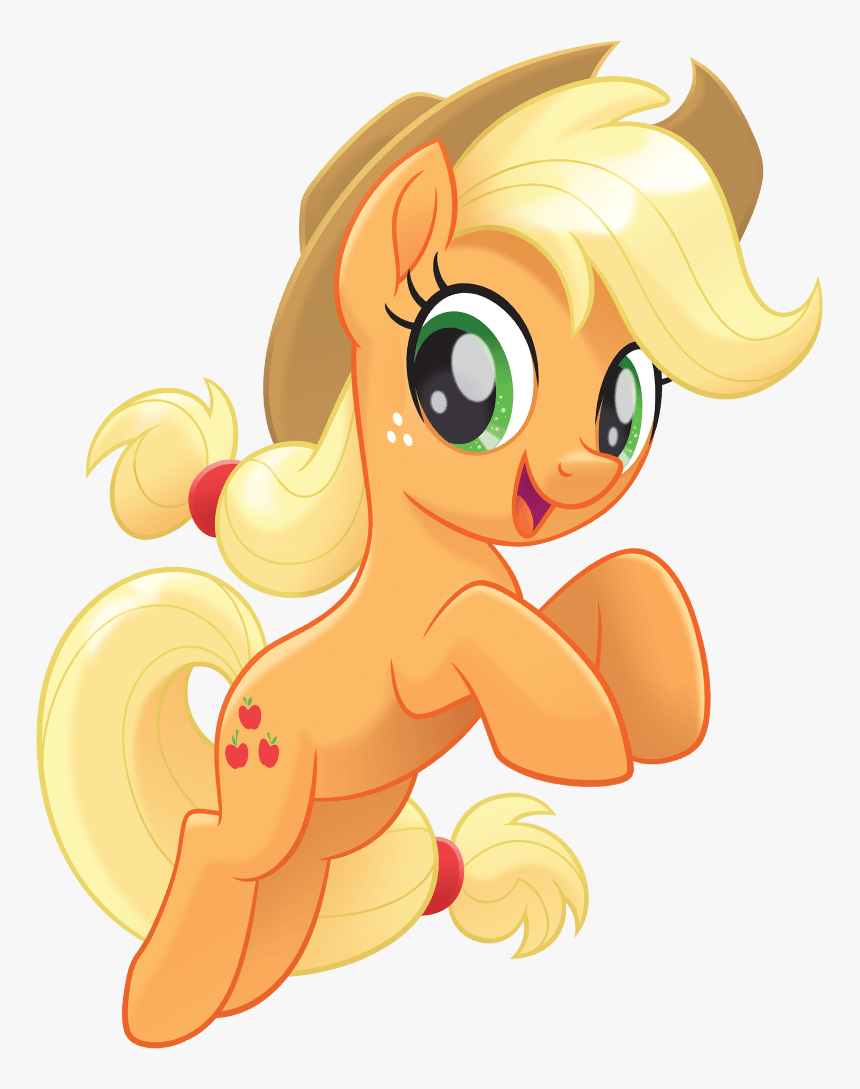 Mlp The Movie Applejack Official Artwork - Applejack Little Pony Characters, HD Png Download, Free Download