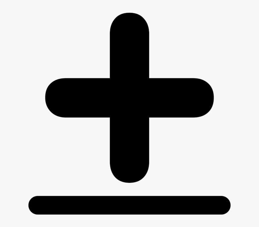 Plus Sign Vector Minus Symbol And Signs Computer Transparent - Plus Minus Sign, HD Png Download, Free Download