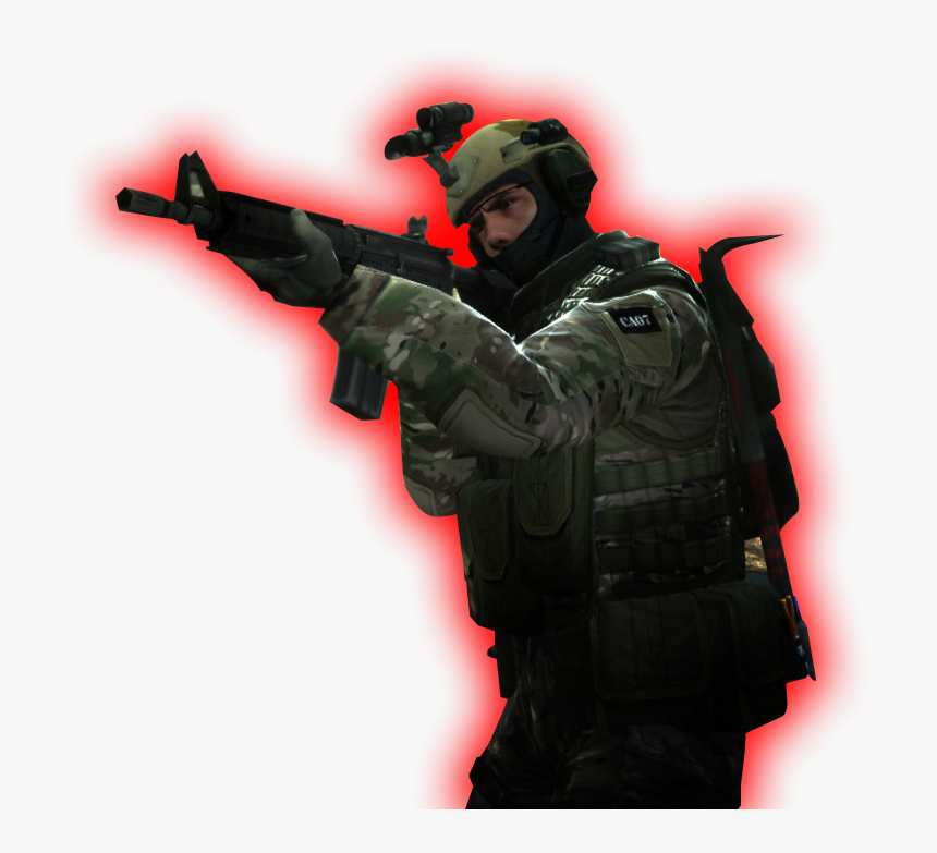 Csgo Player Png - Counter Strike Png, Transparent Png, Free Download