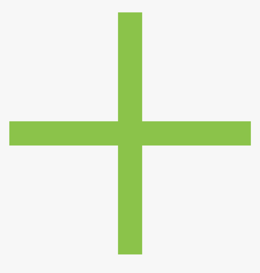 Green Plus Icon Png - Cross, Transparent Png, Free Download