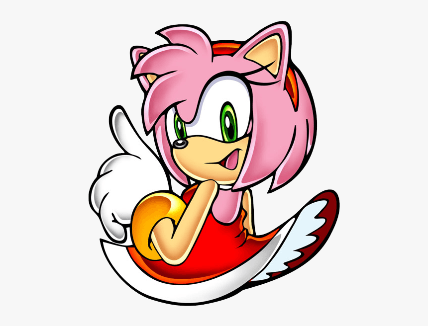 Amy Rose Sonic Adventure Art, HD Png Download, Free Download