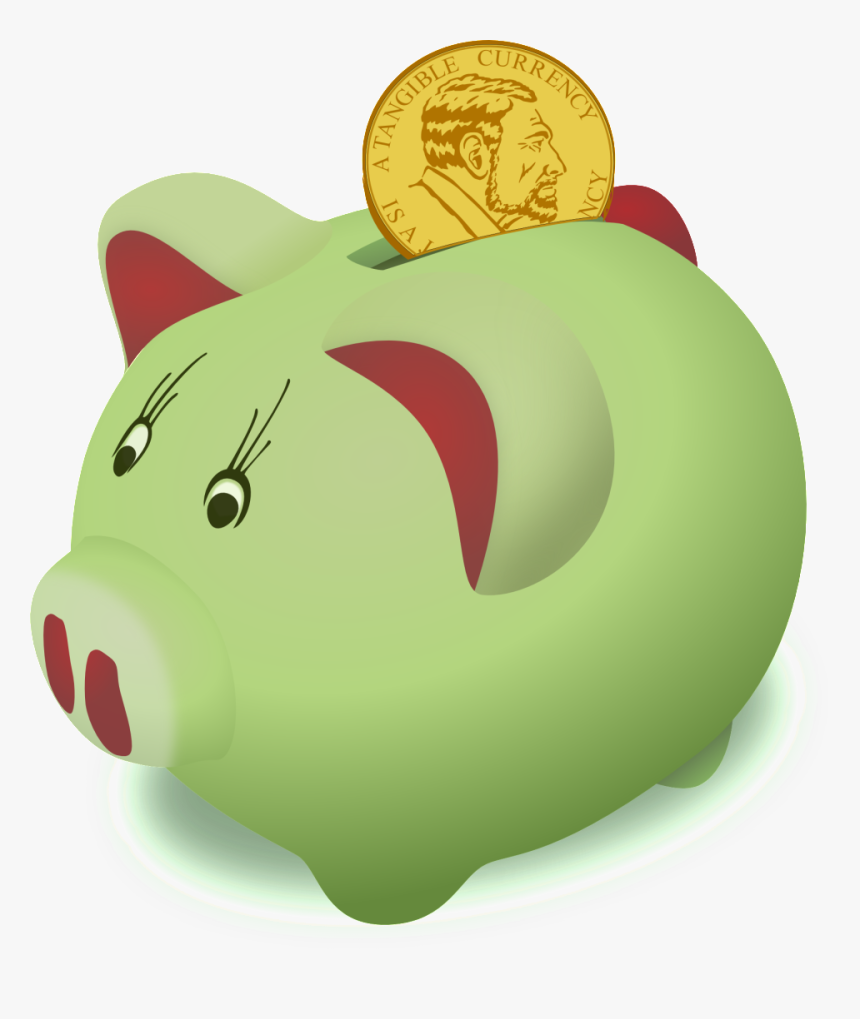 Transparent Gible Png - Piggy Bank Clip Art, Png Download, Free Download