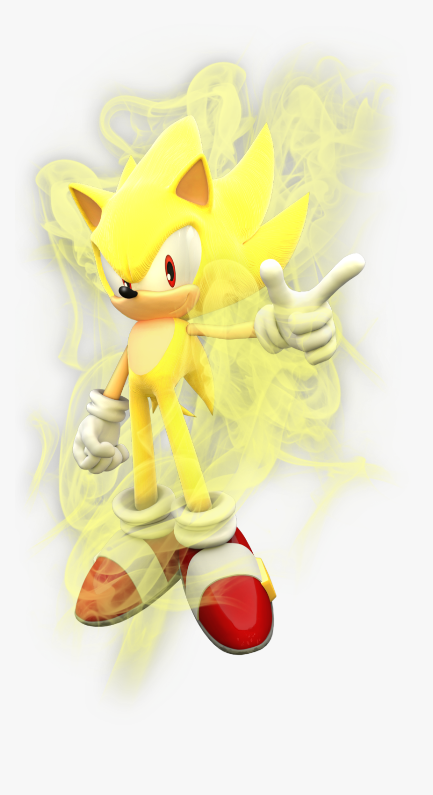 Super Sonic - Super Sonic The Hedgehog, HD Png Download, Free Download