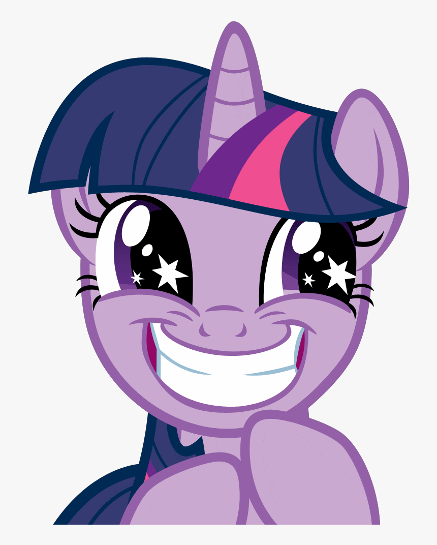 Twilight Sparkle Rainbow Dash Pinkie Pie Rarity Applejack - My Little Pony Twilight Sparkle Face, HD Png Download, Free Download