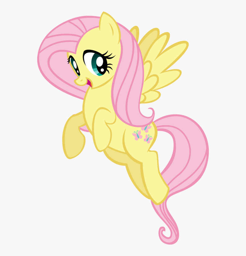 Mlp-fluttershy - Fluttershy My Little Pony Characters, HD Png Download, Free Download