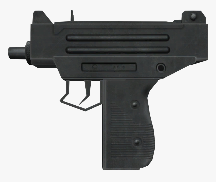 50 Clip Uzi - Sub Machine Gun Pistol, HD Png Download, Free Download