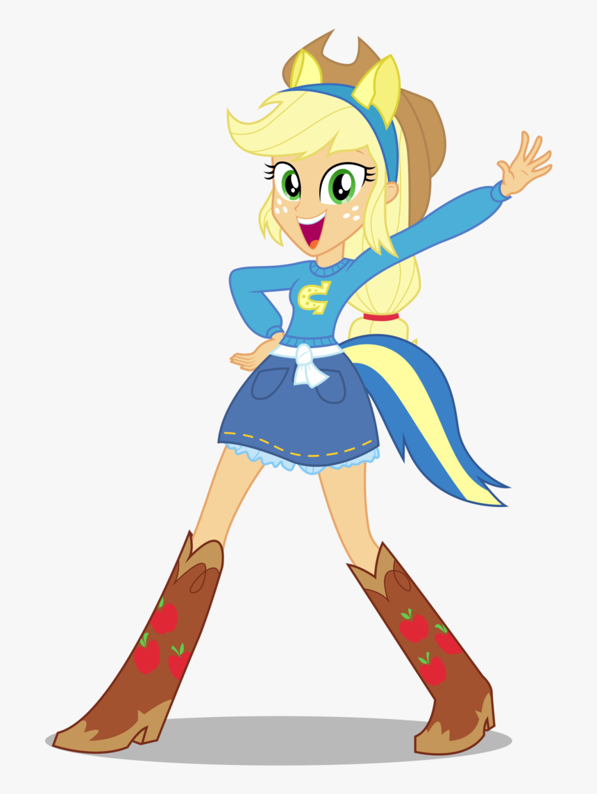 My Little Pony - Mlp Eg Cafeteria Song Applejack, HD Png Download, Free Download