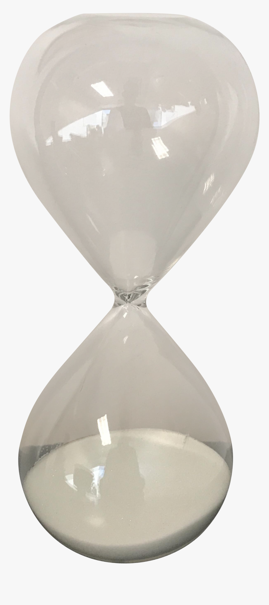 Transparent Hourglass Sand Filled - Stemware, HD Png Download, Free Download