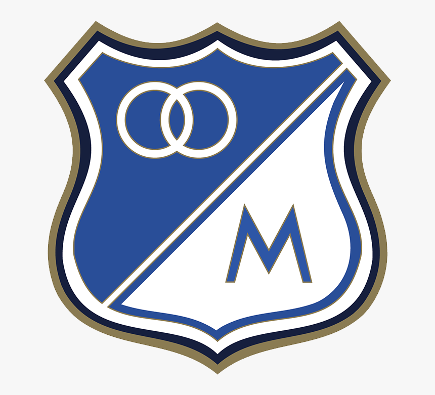 Escudo Millos - Colômbia Millonarios Fútbol Club, HD Png Download, Free Download