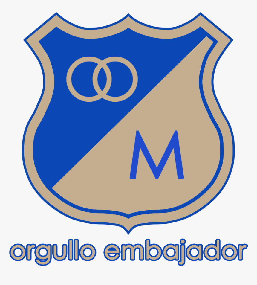 Escudo Conmemorativo De Millonarios Temporada 2011-2012 - Emblem, HD Png Download, Free Download